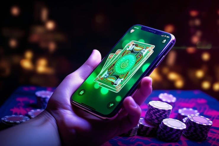 Berbagai kategori permainan luckygaming138 dari slot hingga permainan meja dan pasar esports ditampilkan di layar mobile